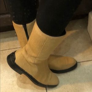 New! No Box. Tod's Calf Hair/Leather Boots Bootie Shoe Size 7